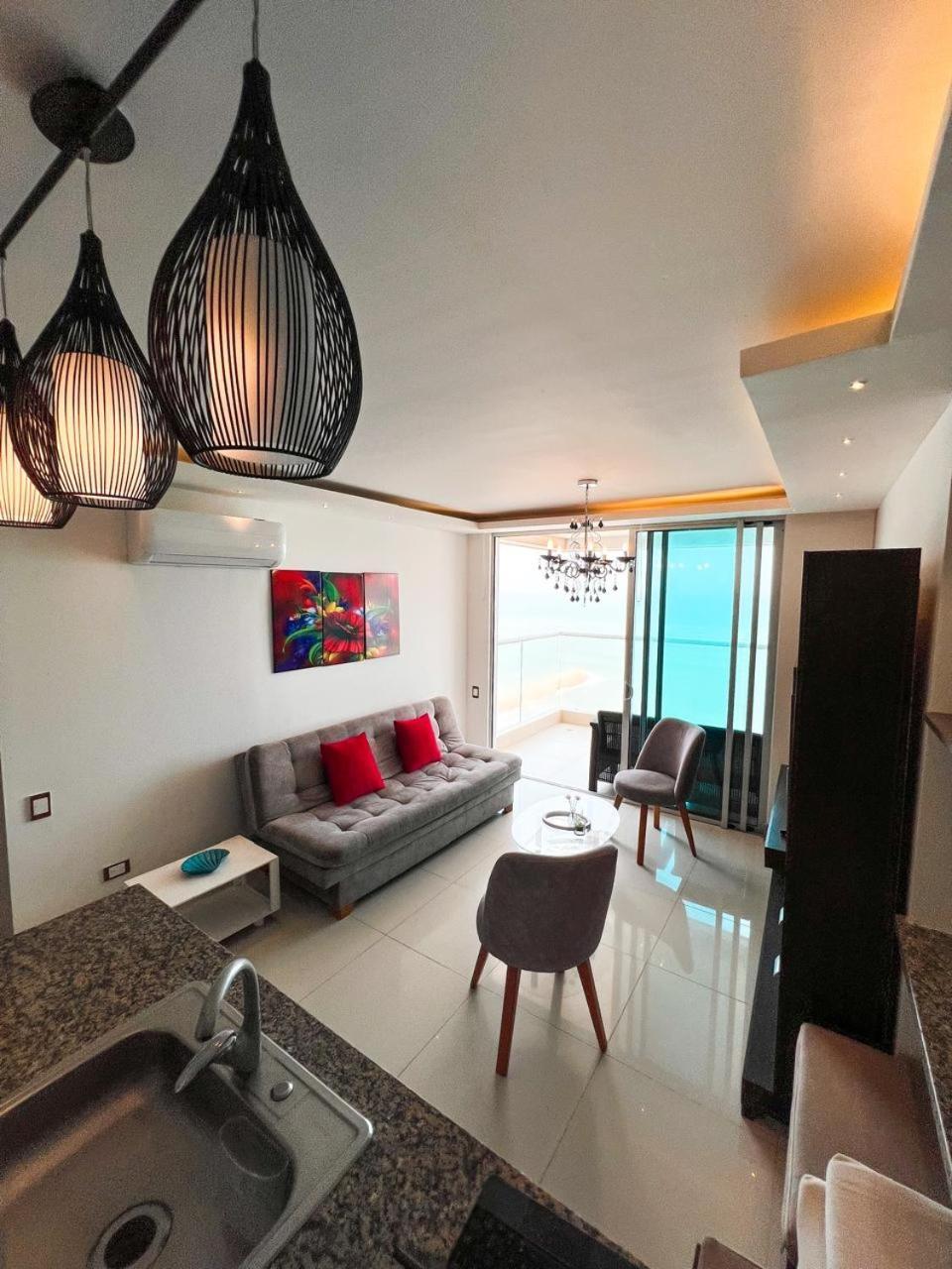 CartagenaBocagrande Beach Apartamento公寓 外观 照片